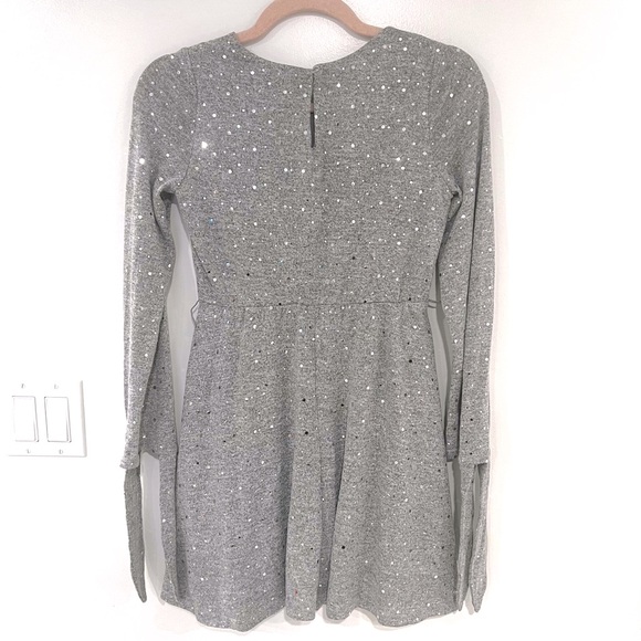 Rare Editions Big Girls Hacci Dress Sz 12 - Picture 2 of 11